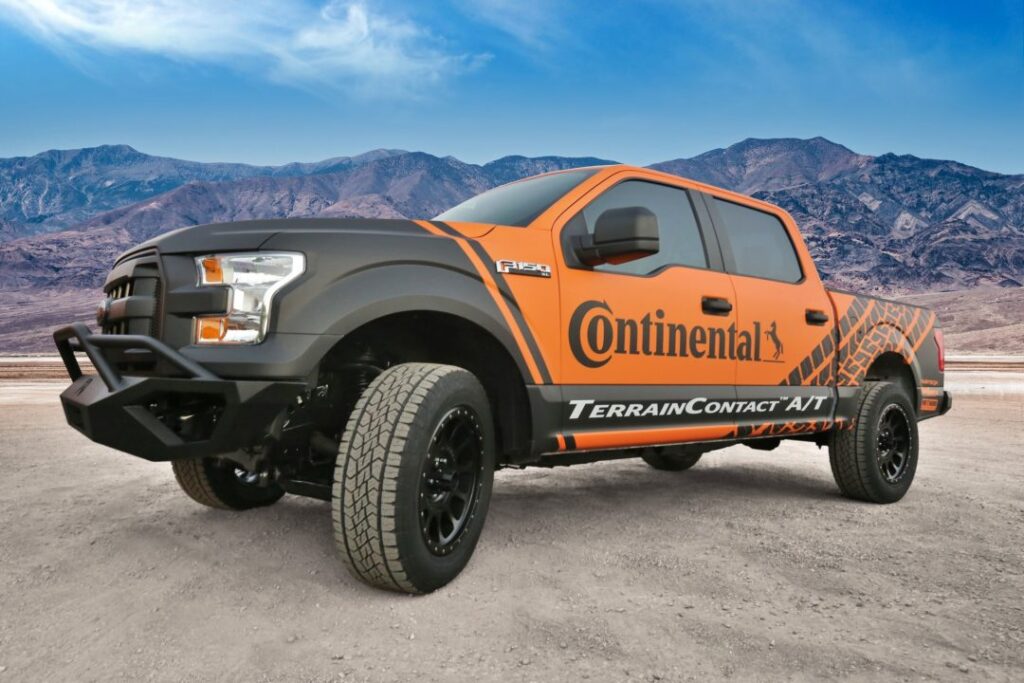 tire tested tough the new continental terraincontact a t