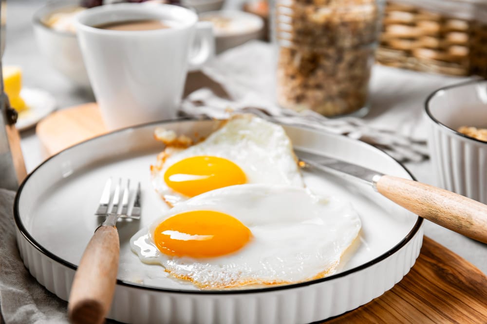 Como emagrecer comendo proteína? 2 cafe da manha ovos