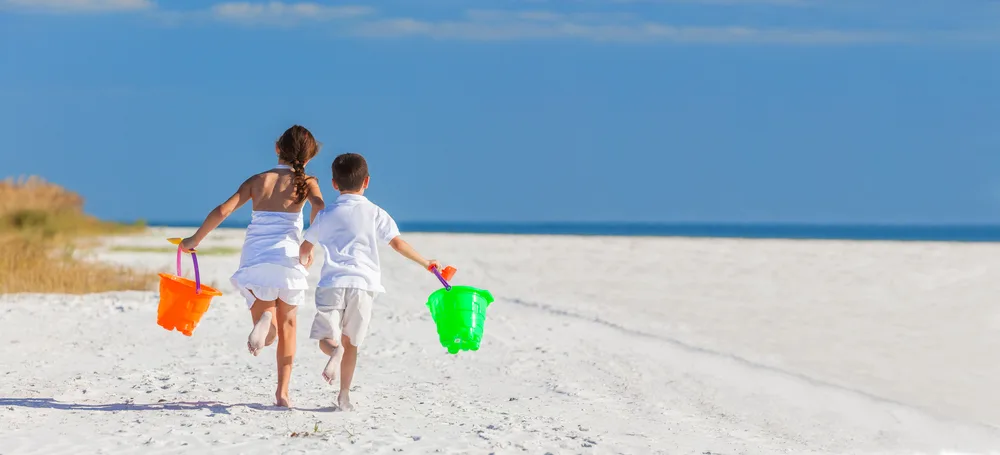 viajar com as criancas para praia